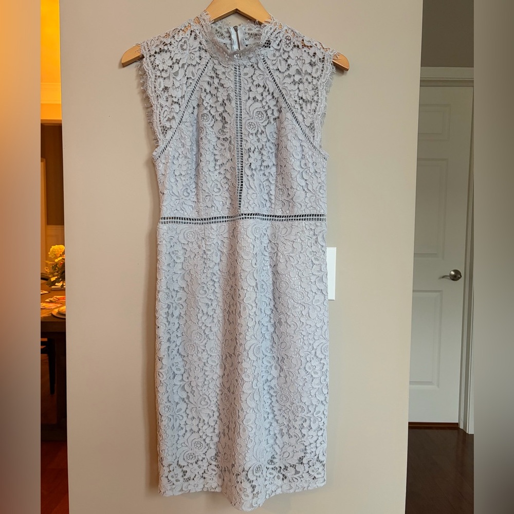 Bardot Sleeveless Lace Midi‎ Dress